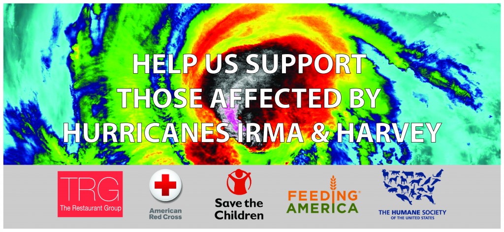 Hurricane Irma Harvey Restaurant Support