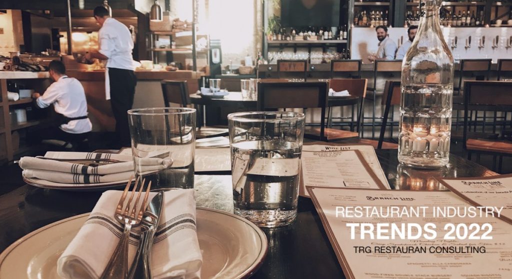 Restaurant Trends 2022