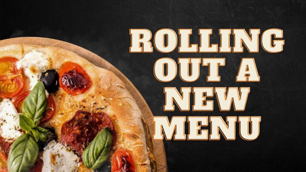 New Menu Launch