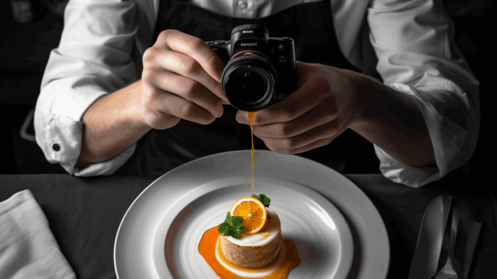 Geometry in food photography